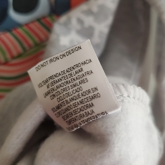 NWOT Disney Lilo & Stitch Christmas Women's Sweater Gray Cute Funny Gray size S - Picture 6 of 6